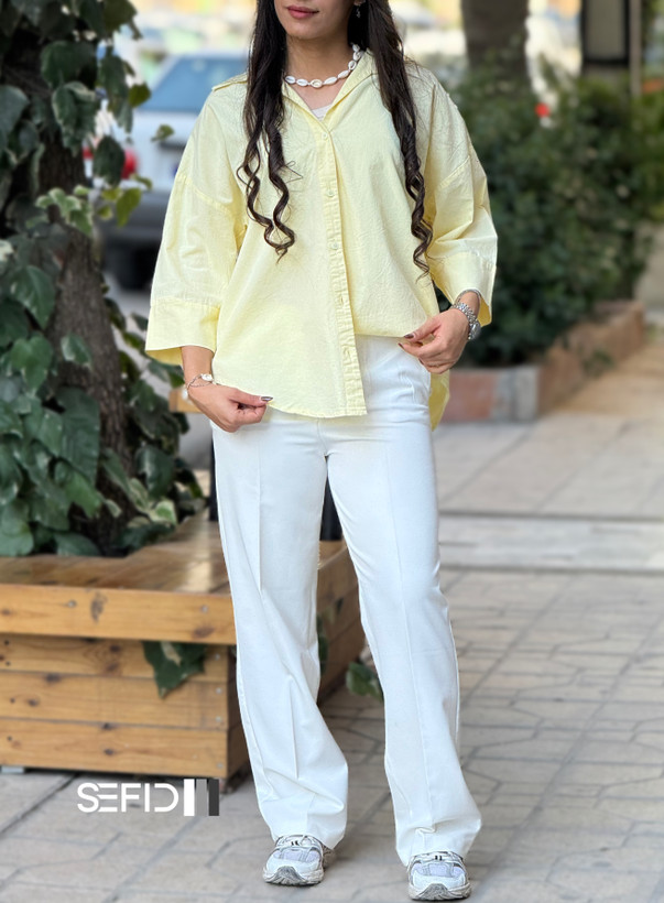 شومیز لینن کتان زنانه