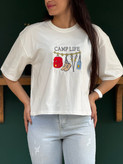 تیشرت camp life زنانه