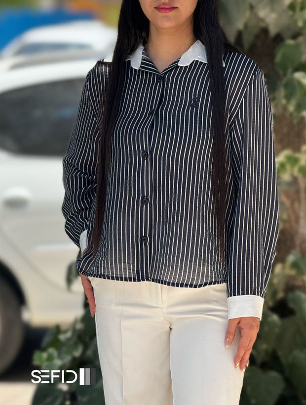 شومیز حریر پولو زنانه