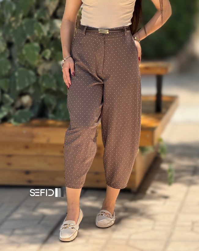 شلوال بالونی خال خالی