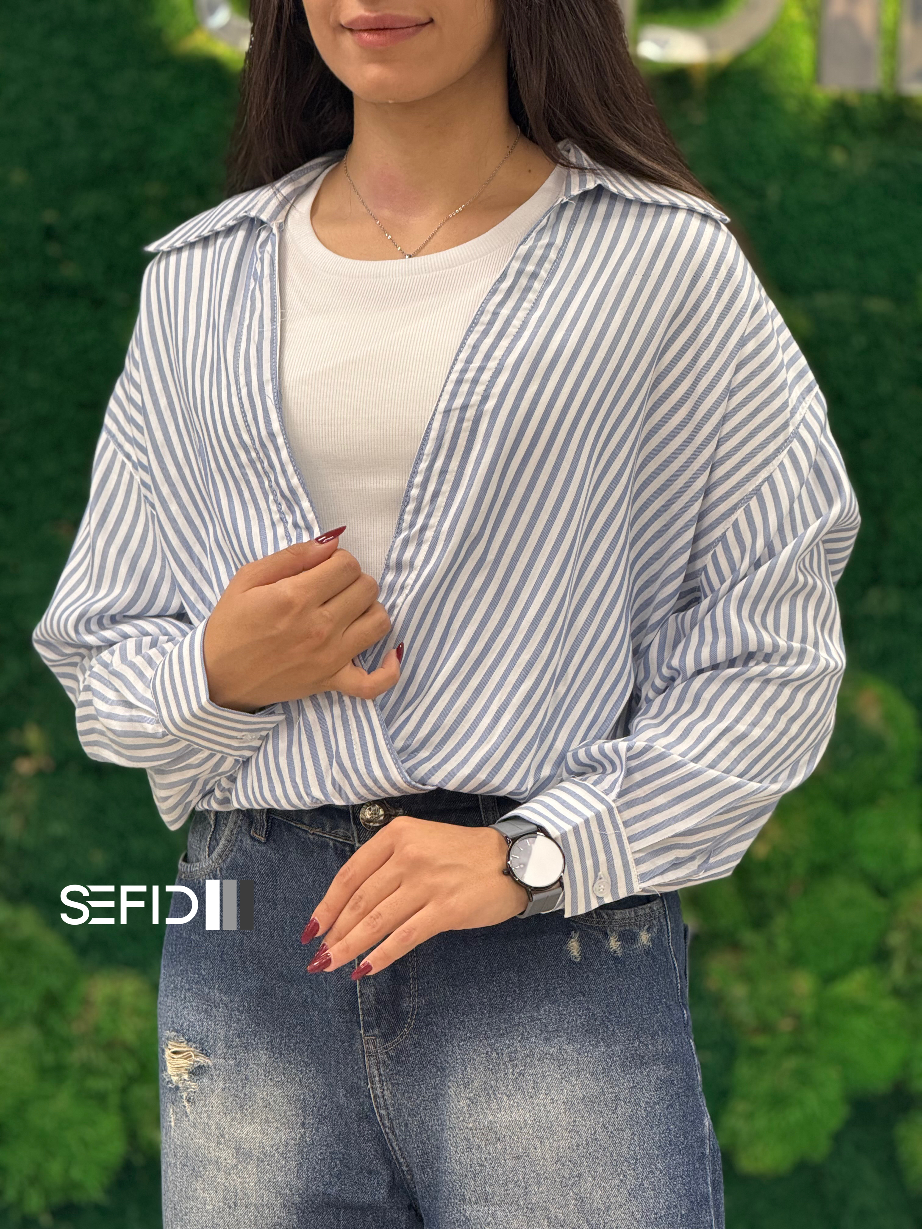 شومیز گره ای تاپ سرخود